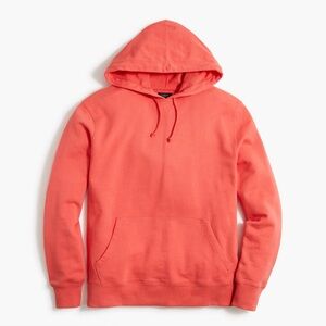 J. Crew Salmon French Terry Hoodie